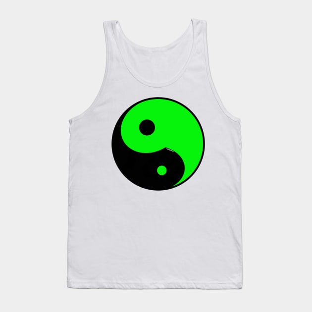 Yin Yang #7 Tank Top by Wolfgon Designs